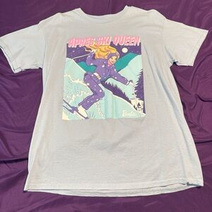 Barbie Light Blue Graphic T-Shirt